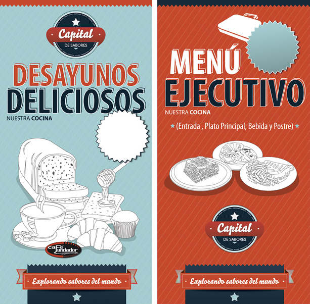 Capital de Sabores - Branding