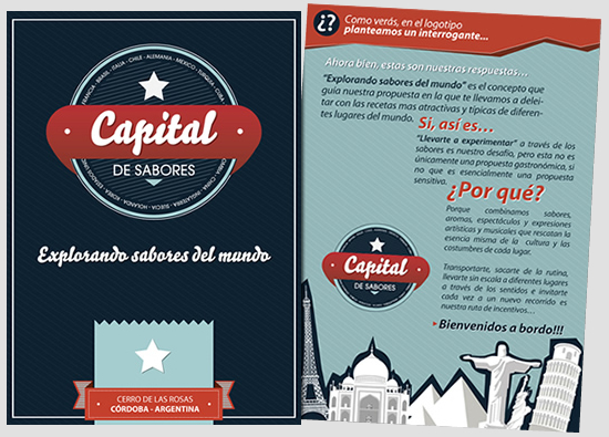 Capital de Sabores - Branding