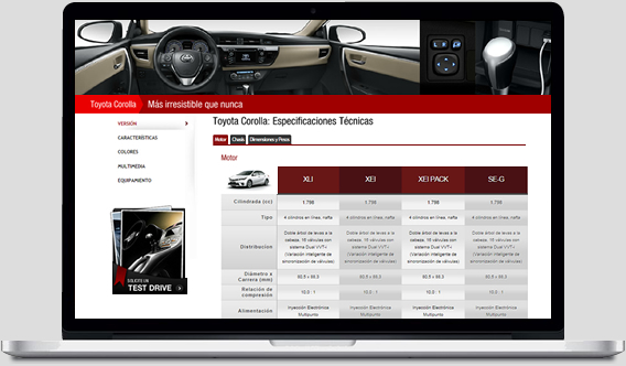 Centro Motor - Web Desktop