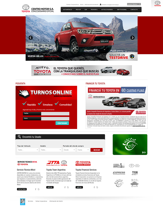 Centro Motor - Web