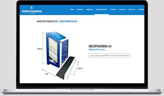 Neopharma - Web Desktop