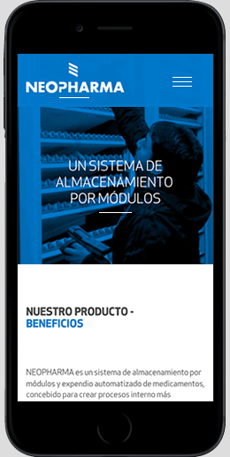 Neopharma - Web Mobile